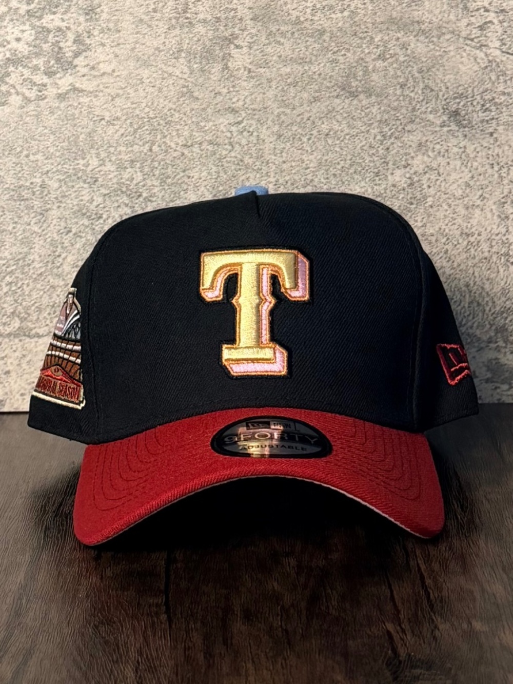 New Era Texas Rangers 2020 Inaugural Season 9FORTY A-Frame Snapback Hat NWT